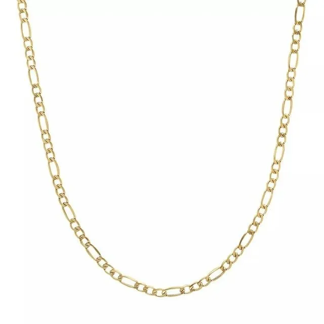 14K Y Gold 18 Figaro Chain 065