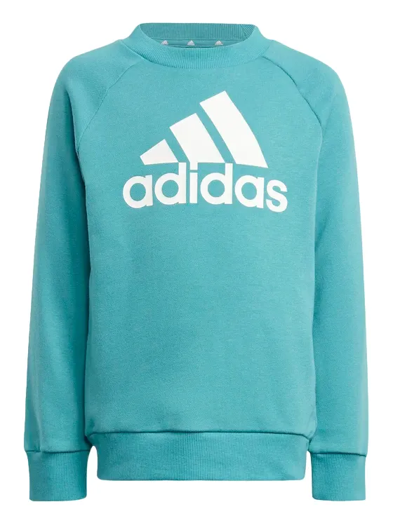 Adidas Essentials Logo children's tracksuit IA3176 blue