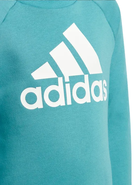 Adidas Essentials Logo children's tracksuit IA3176 blue