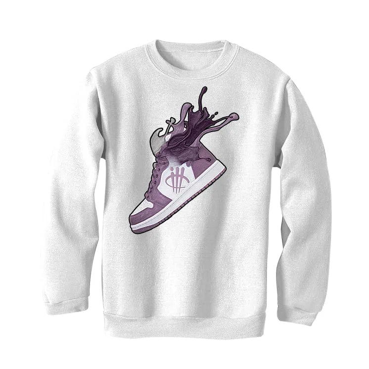 Air Jordan 1 High OG Mauve White T-Shirt (SPLASH)