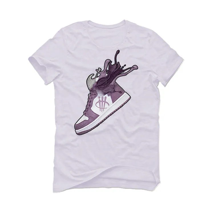 Air Jordan 1 High OG Mauve White T-Shirt (SPLASH)