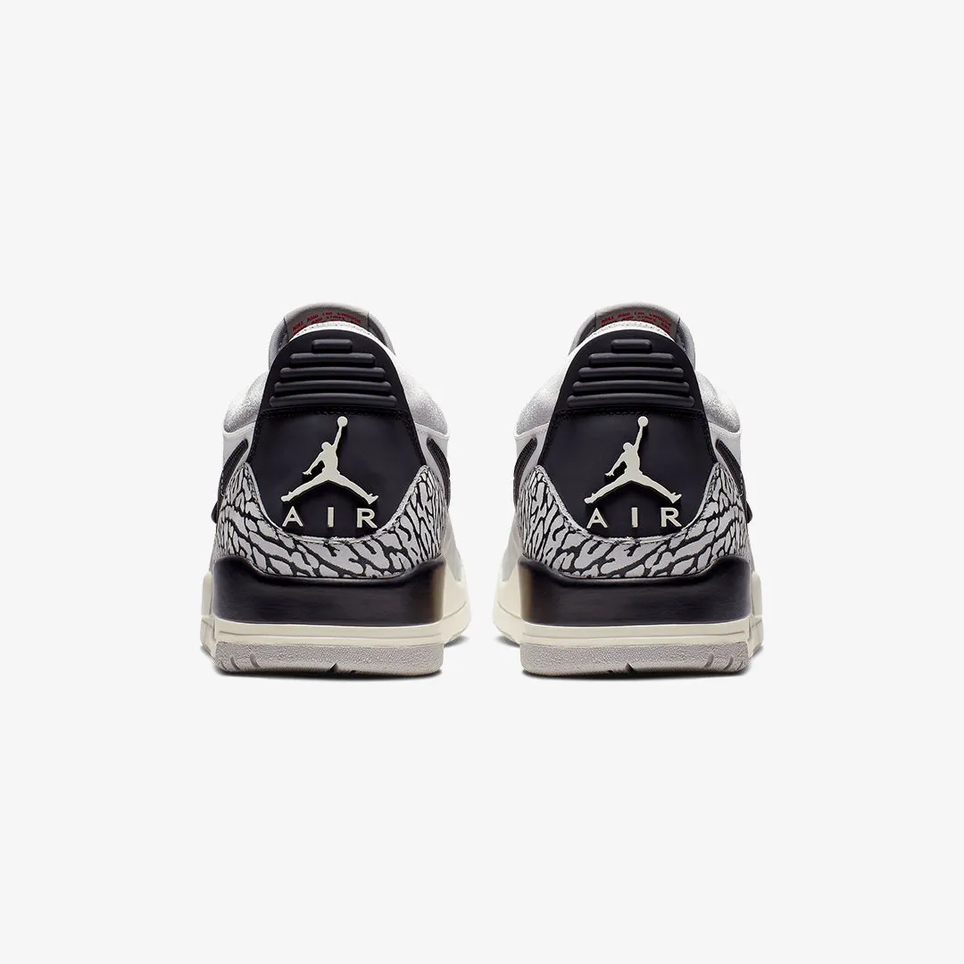 AIR JORDAN LEGACY 312 LOW 'SUMMIT WHITE/FIRE RED-TECH GREY-BLACK