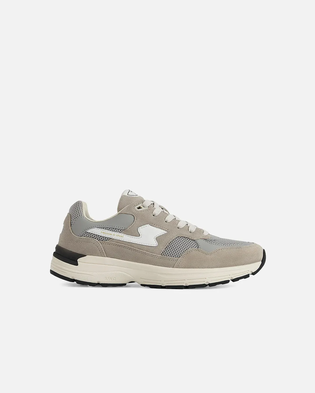 Amiel S-Strike Suede Mix - Light Grey