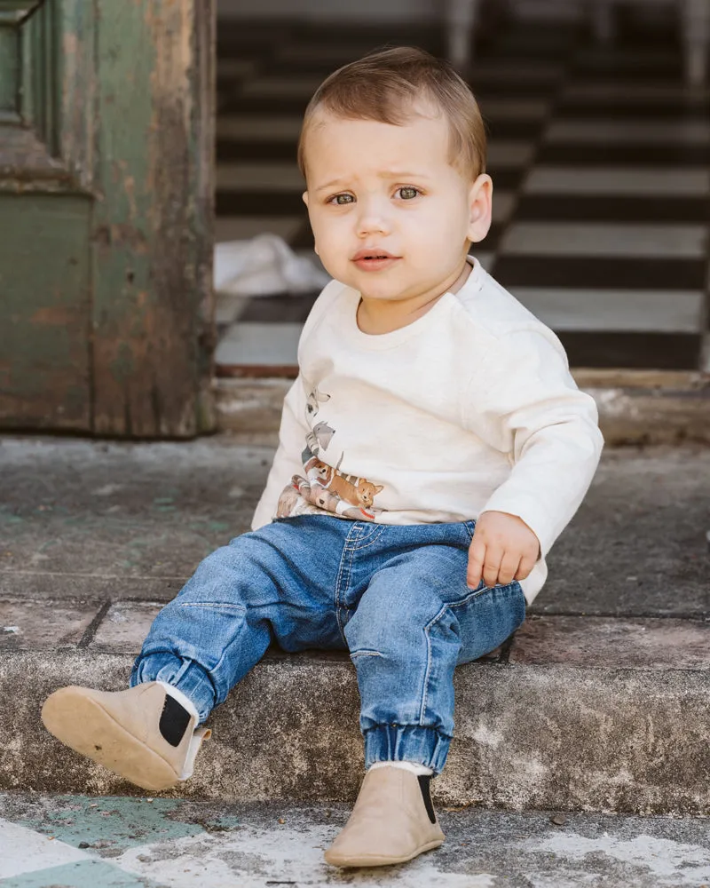 BEBE BOYS DENIM PANTS