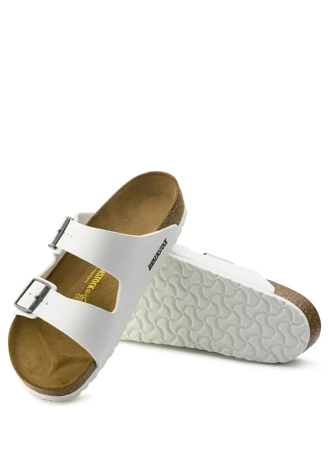 Birkenstock Arizona White Sandals