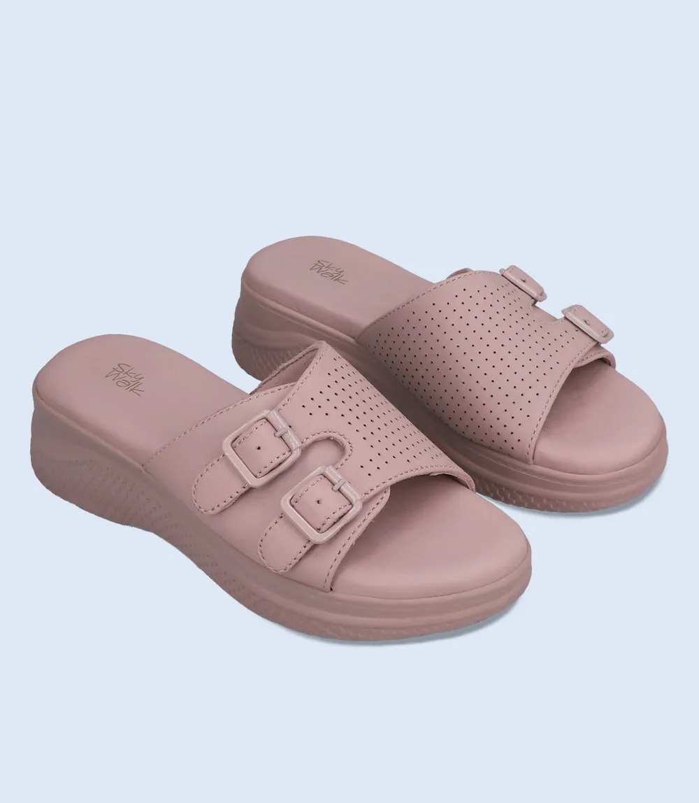 BW6367-LILAC-Women Comfort Slipper