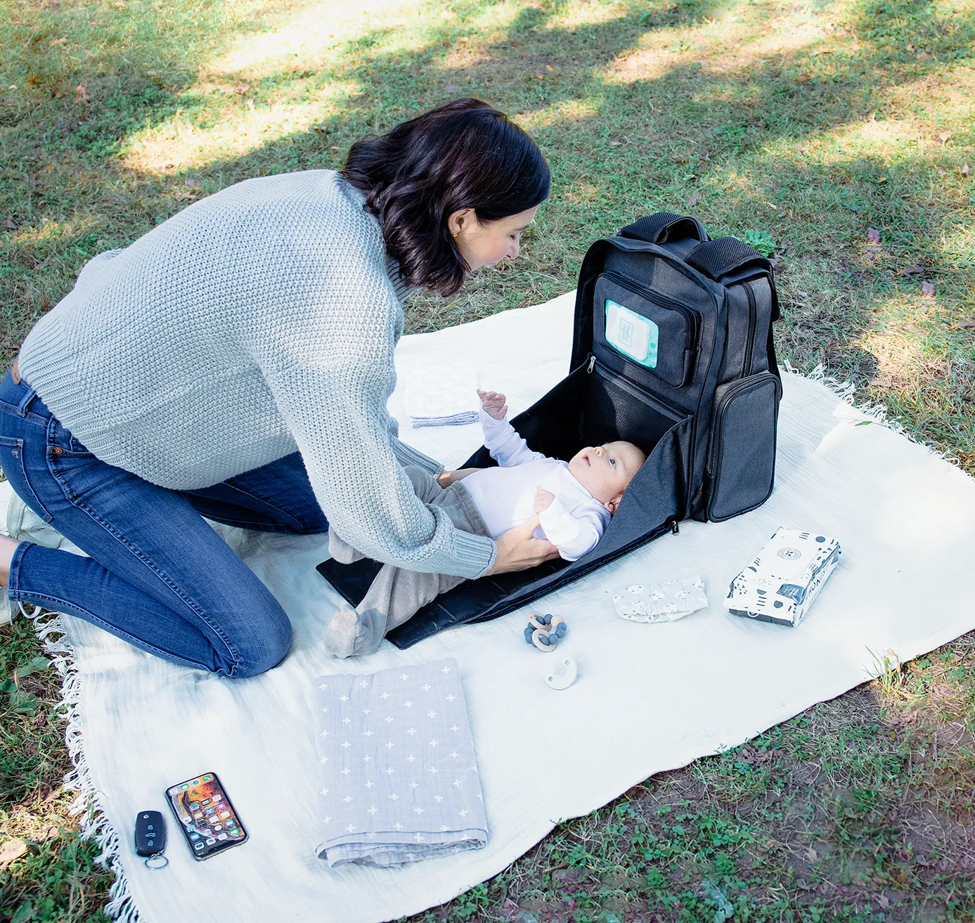 Dante Diaper Bag Backpack With Changing Pad