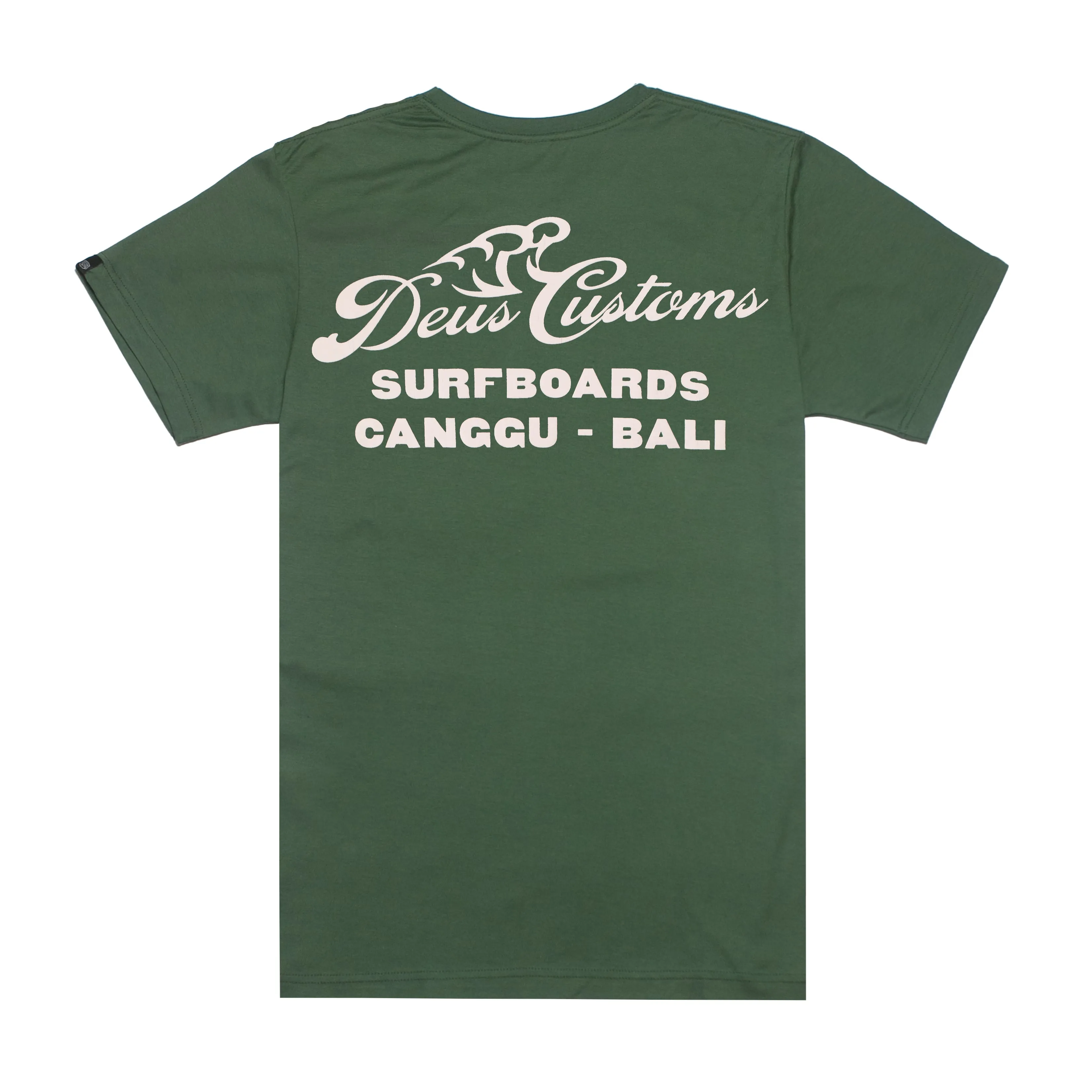 DEUS SURFBOARD CANGGU TEE OG - ZELENA