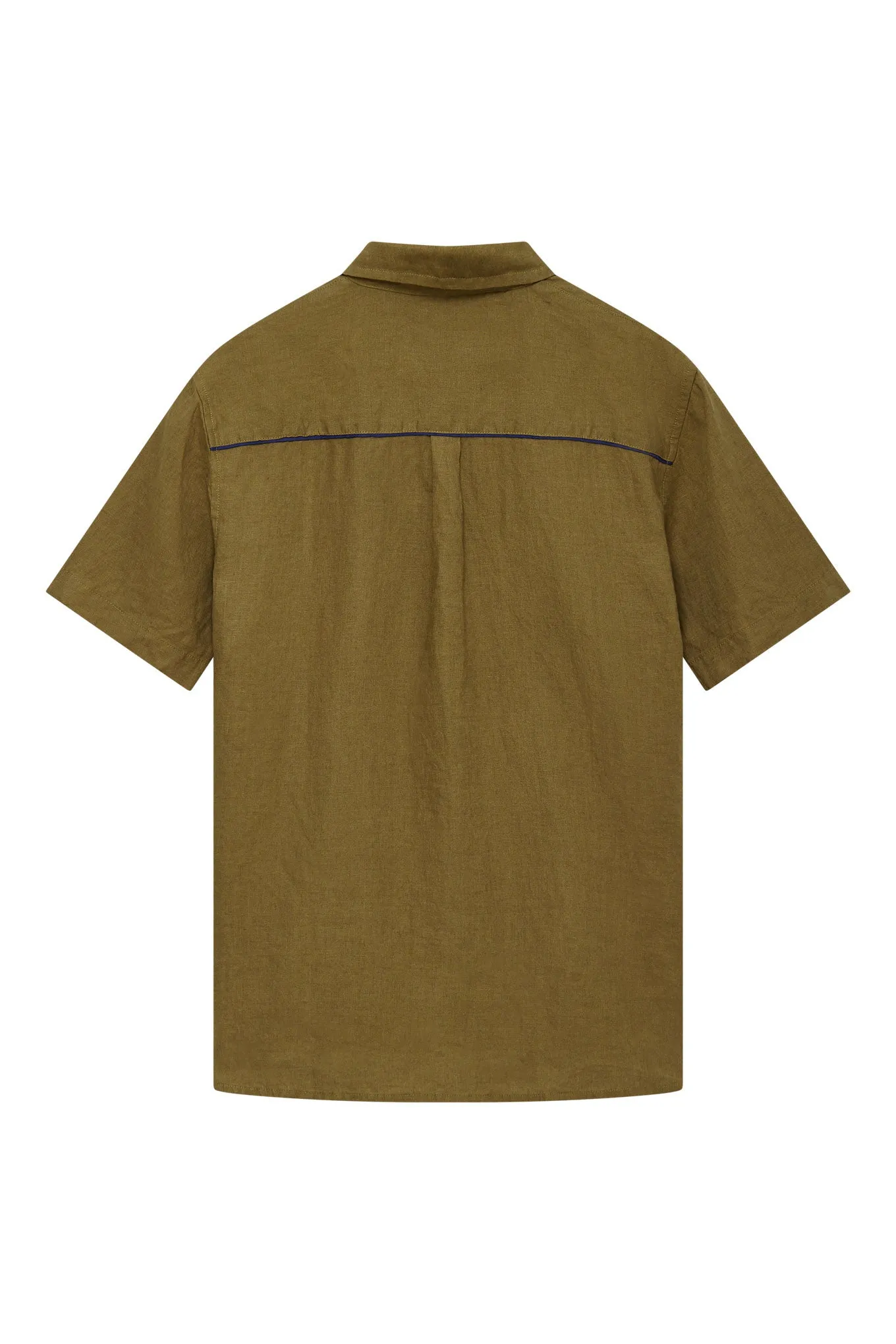 DINGWALLS - Linen Shirt Khaki