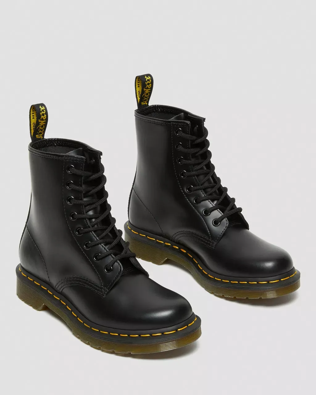 Dr Martens - 1460 Women's Smooth Black Leather Boots 11821006