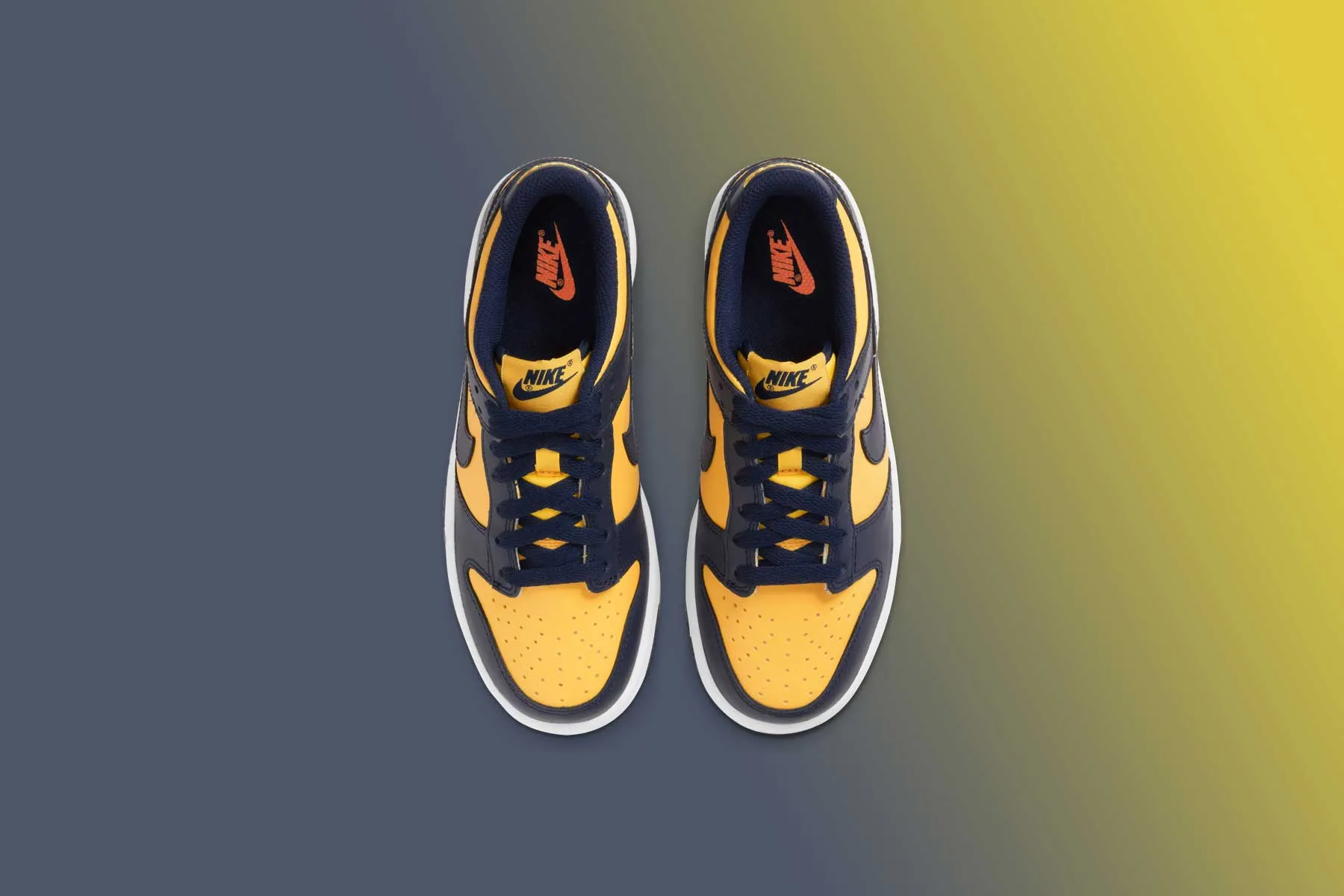 Dunk Low (GS) - Varsity Maize/Midnight Navy