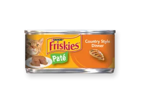 Friskies Pate Country Style Dinner Canned Cat Food