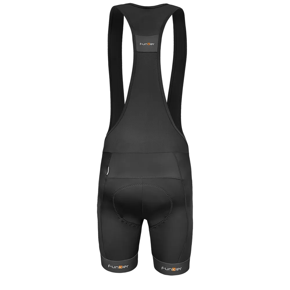 Funkier Tonti Gel Pad Mens Pro Gel Pad Bib Shorts S-989-D8