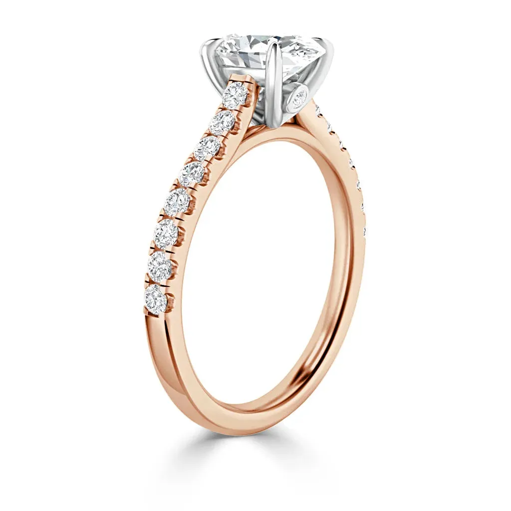 Jemma - 18ct Rose Gold - Oval