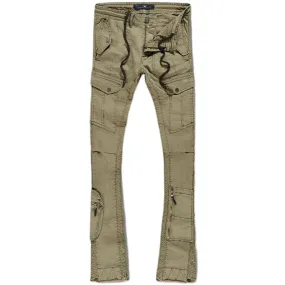 Jordan Craig Martin Stacked Aviation Cargo Pants (Sage) JTF220