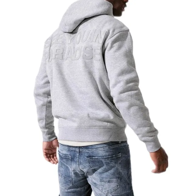 Jordan Craig Paradise Tonal Pullover Hoodie (Heather Grey) 8550H