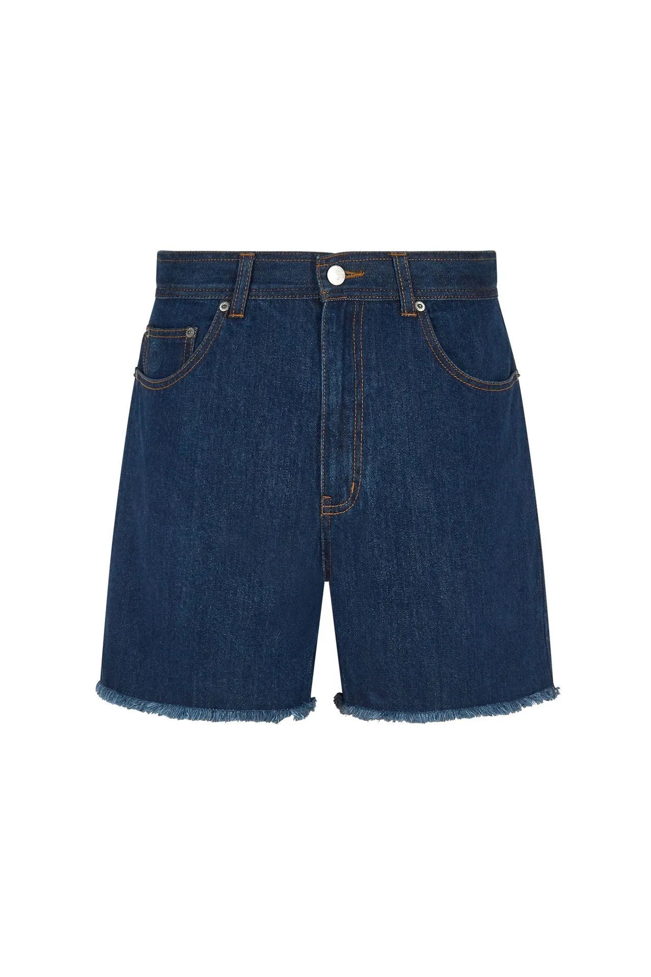 Komodo Leilani Denim Shorts Indigo Blue