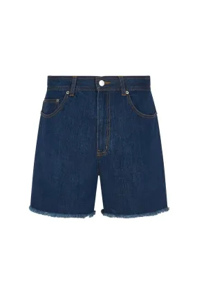 Komodo Leilani Denim Shorts Indigo Blue