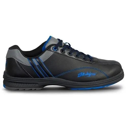 KR Strikeforce Mens Raptor Right Hand Bowling Shoes Wide Black/Royal