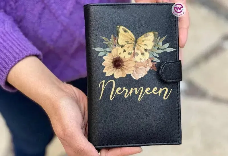 leather wallet for women -Names-C