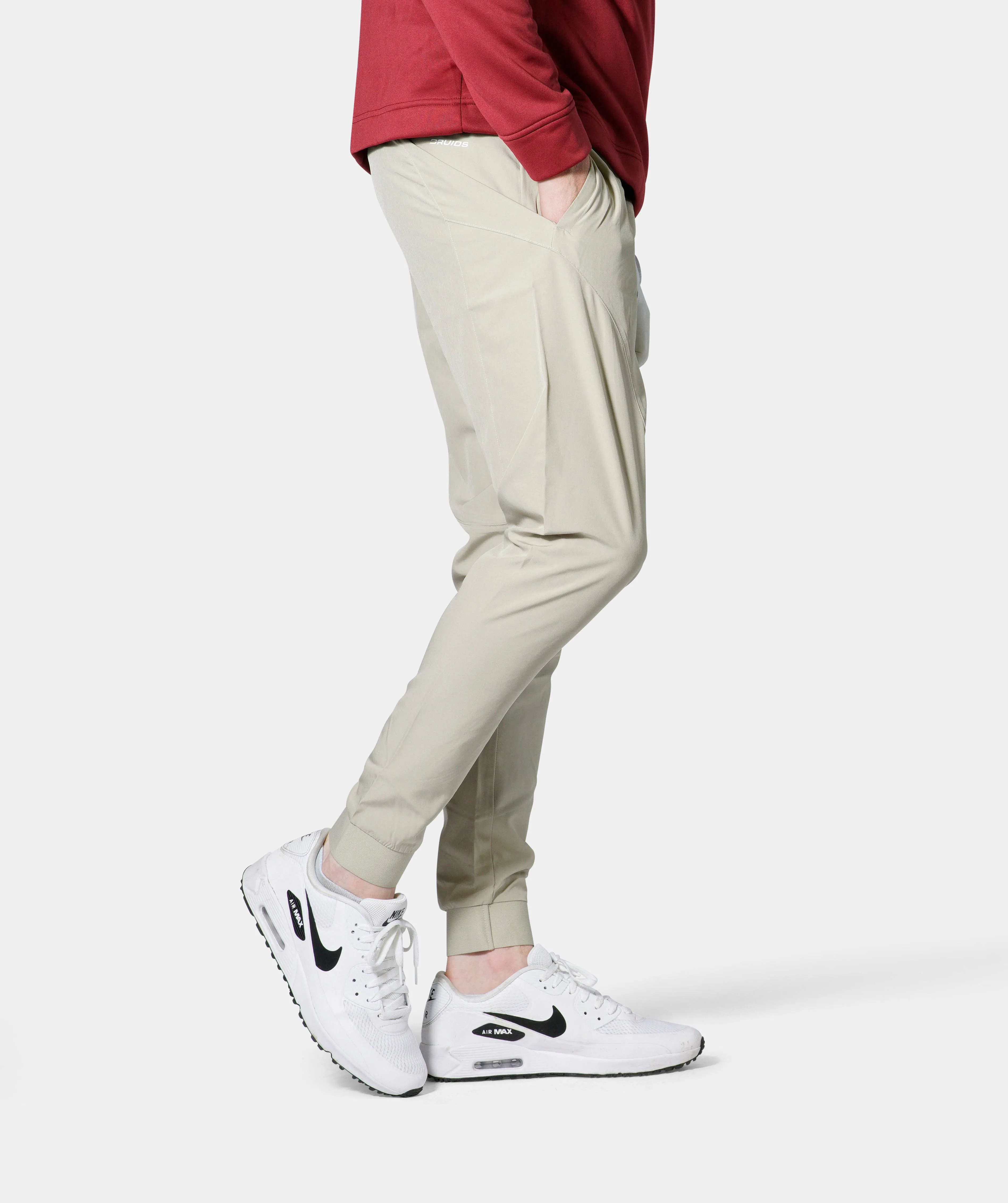 LUXE GOLF JOGGERS - KHAKI