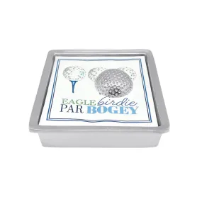 Mariposa Golf Ball Signature Napkin Box