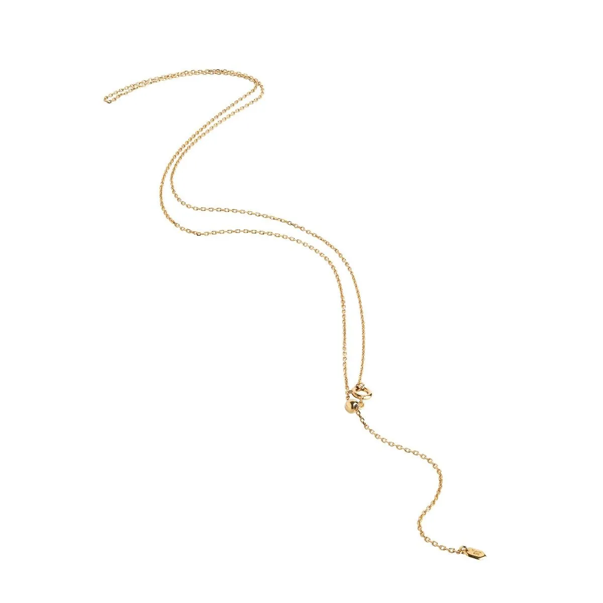 MB Chain 50 Necklace Adjustable, Gold