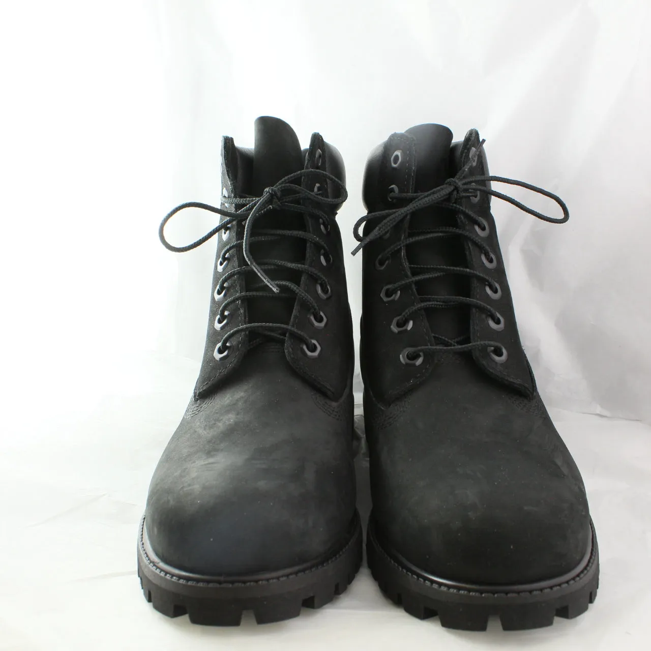 Mens Timberland 6 In Buck Boots Black Nubuck