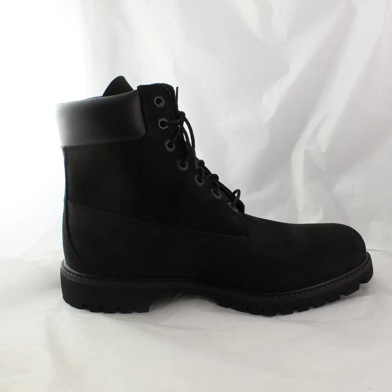 Mens Timberland 6 In Buck Boots Black Nubuck