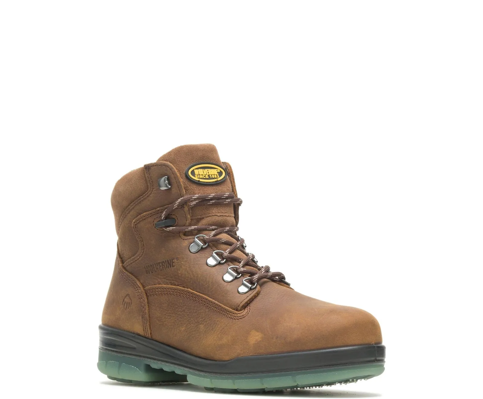 Men's Wolverine I-90 Durashocks Waterproof Insulated Steel Toe 6-Inch Work Boot