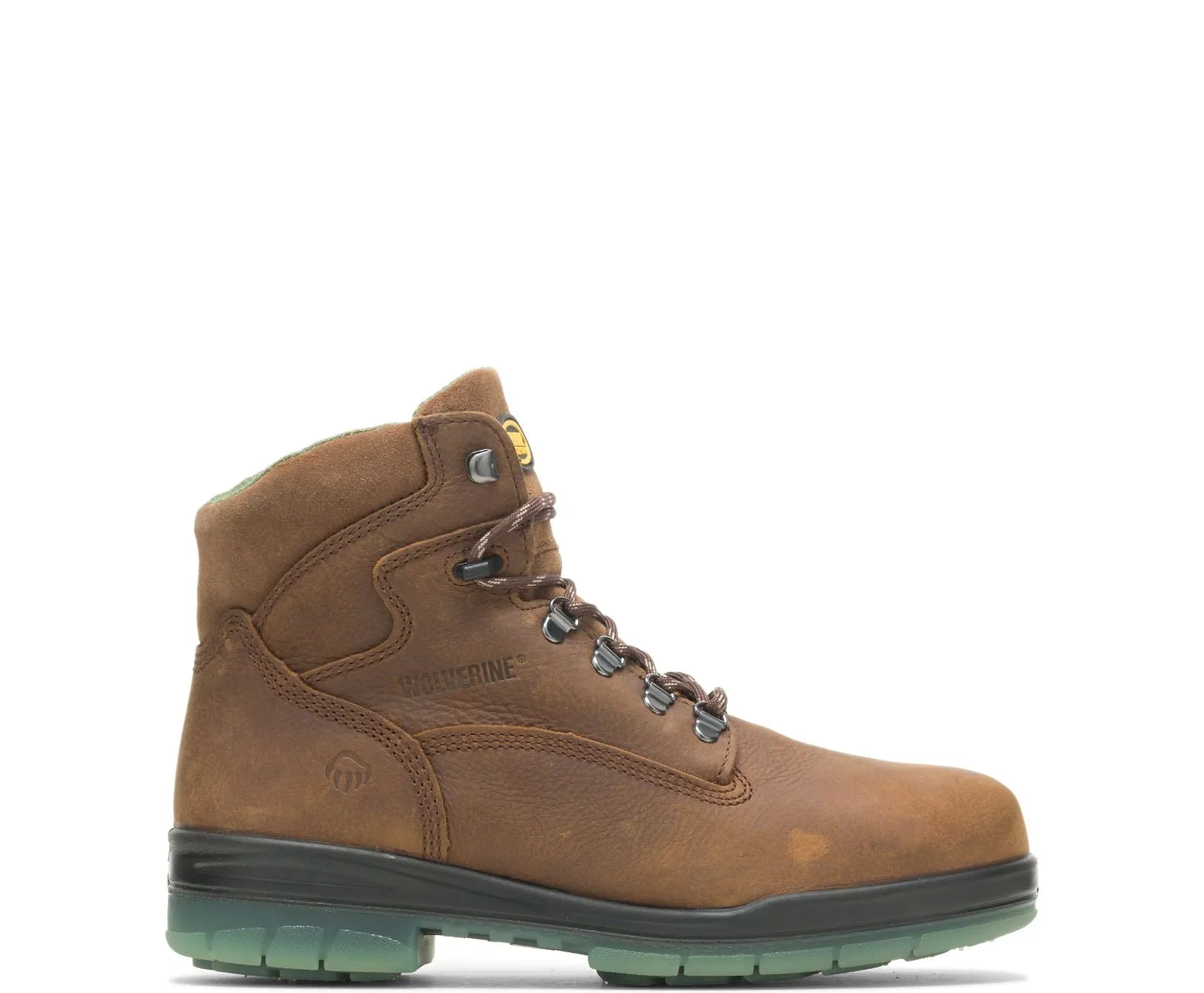 Men's Wolverine I-90 Durashocks Waterproof Insulated Steel Toe 6-Inch Work Boot