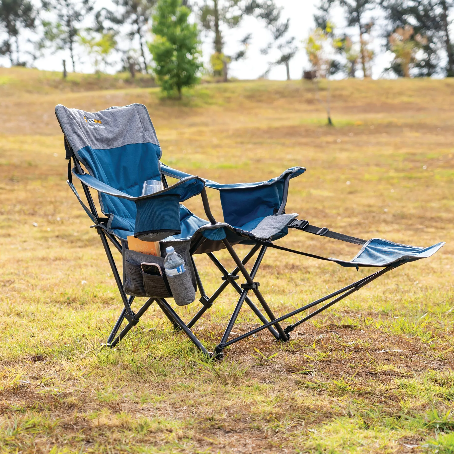 Monarch Arm Chair with Footrest