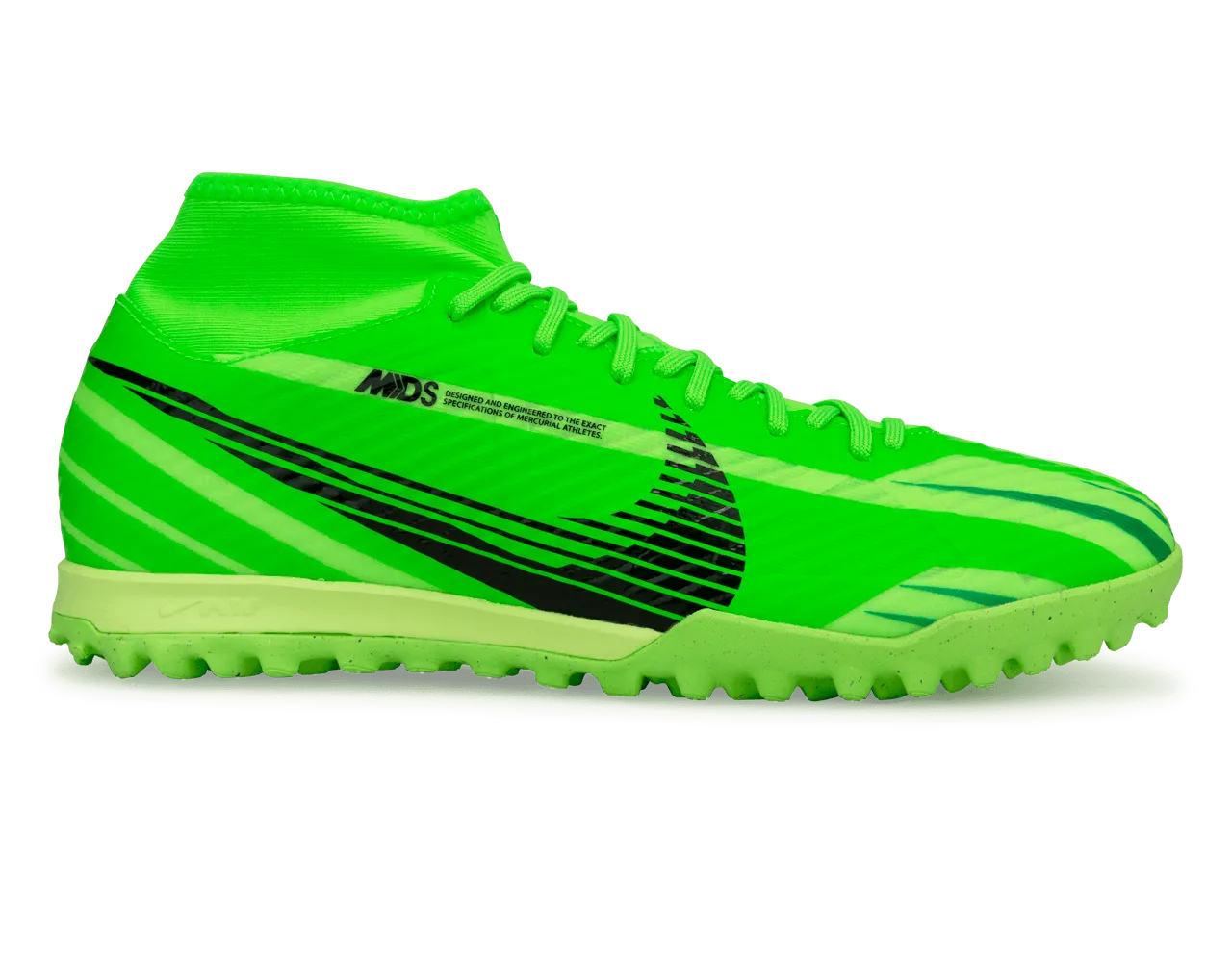 Nike Men's Zoom Mercurial Superfly 9 Academy MDS TF Green Strike/Black