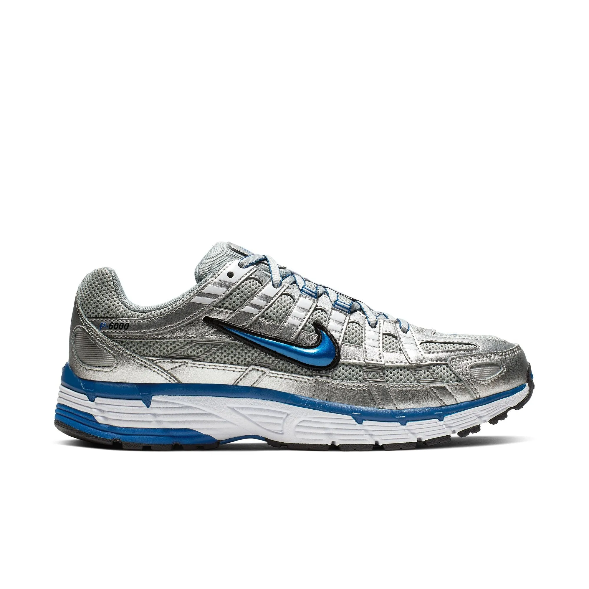 Nike P-6000 Metallic Silver/Team Royal-White-Black BV1021-001