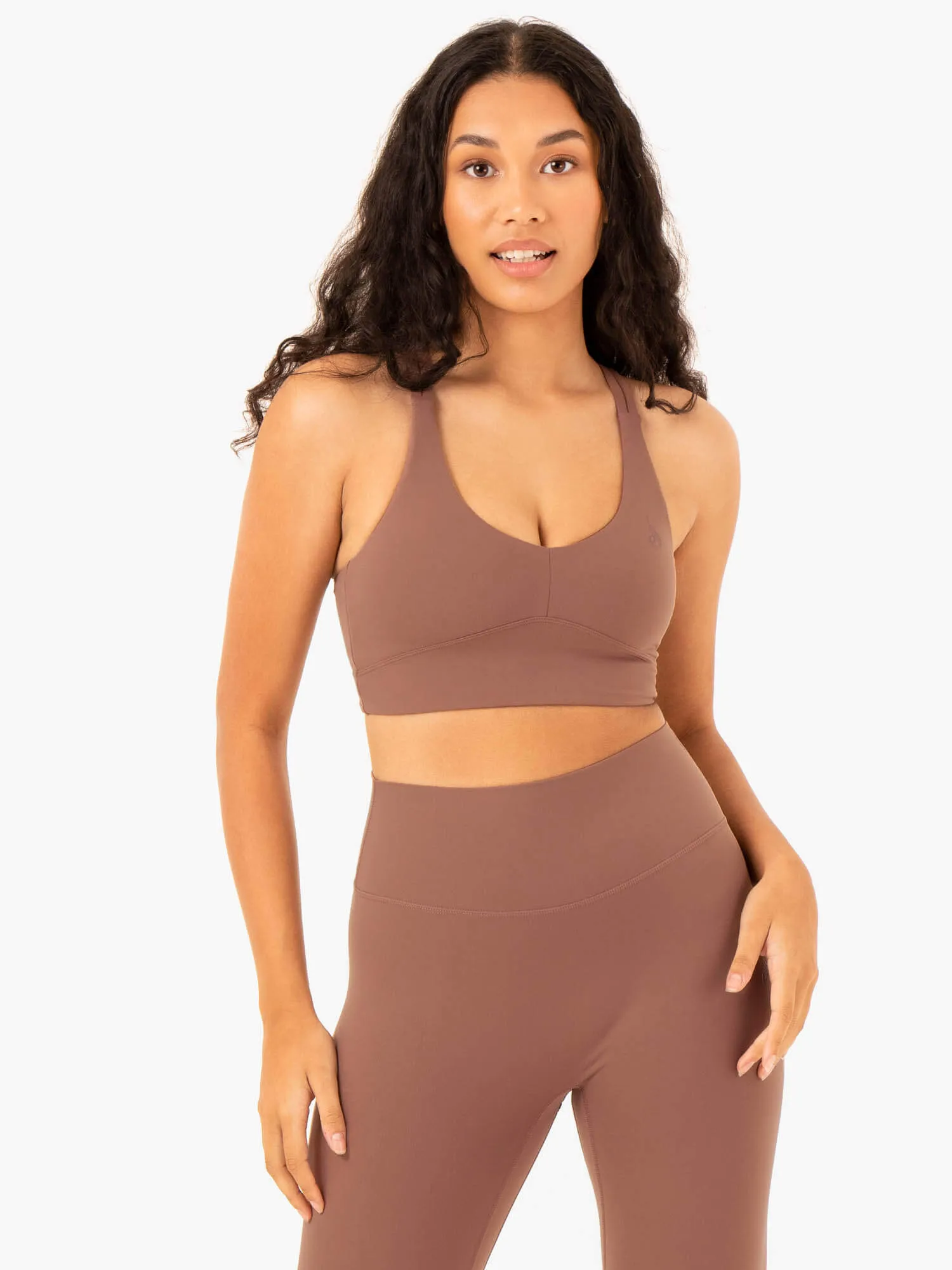 NKD Refine Sports Bra - Mocha