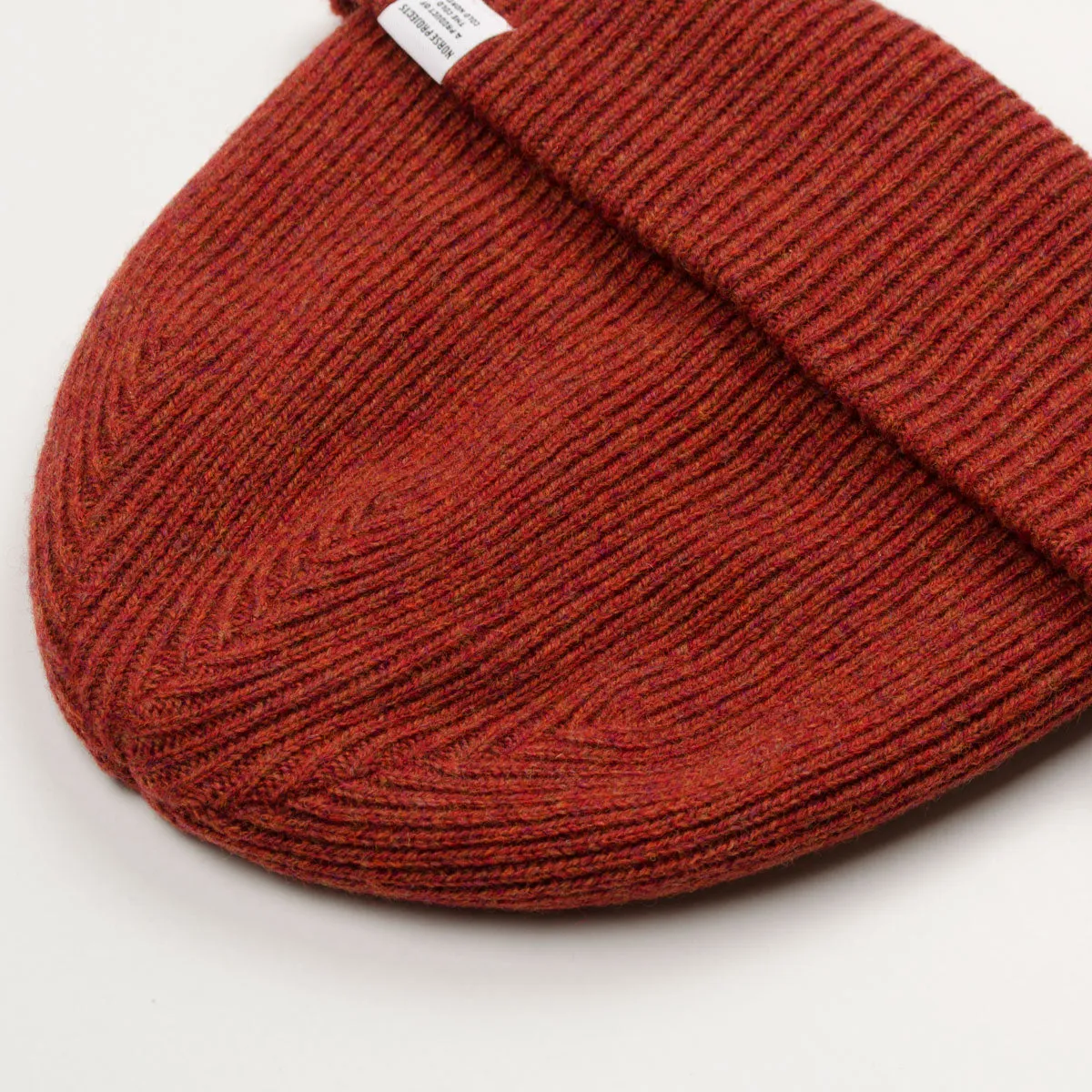 Norse Projects - Norse Beanie - Cochineal Red