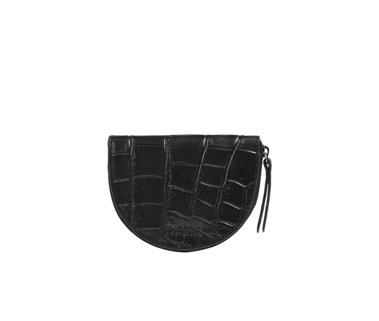 O My Bag - Laura Coin Purse Black Croco