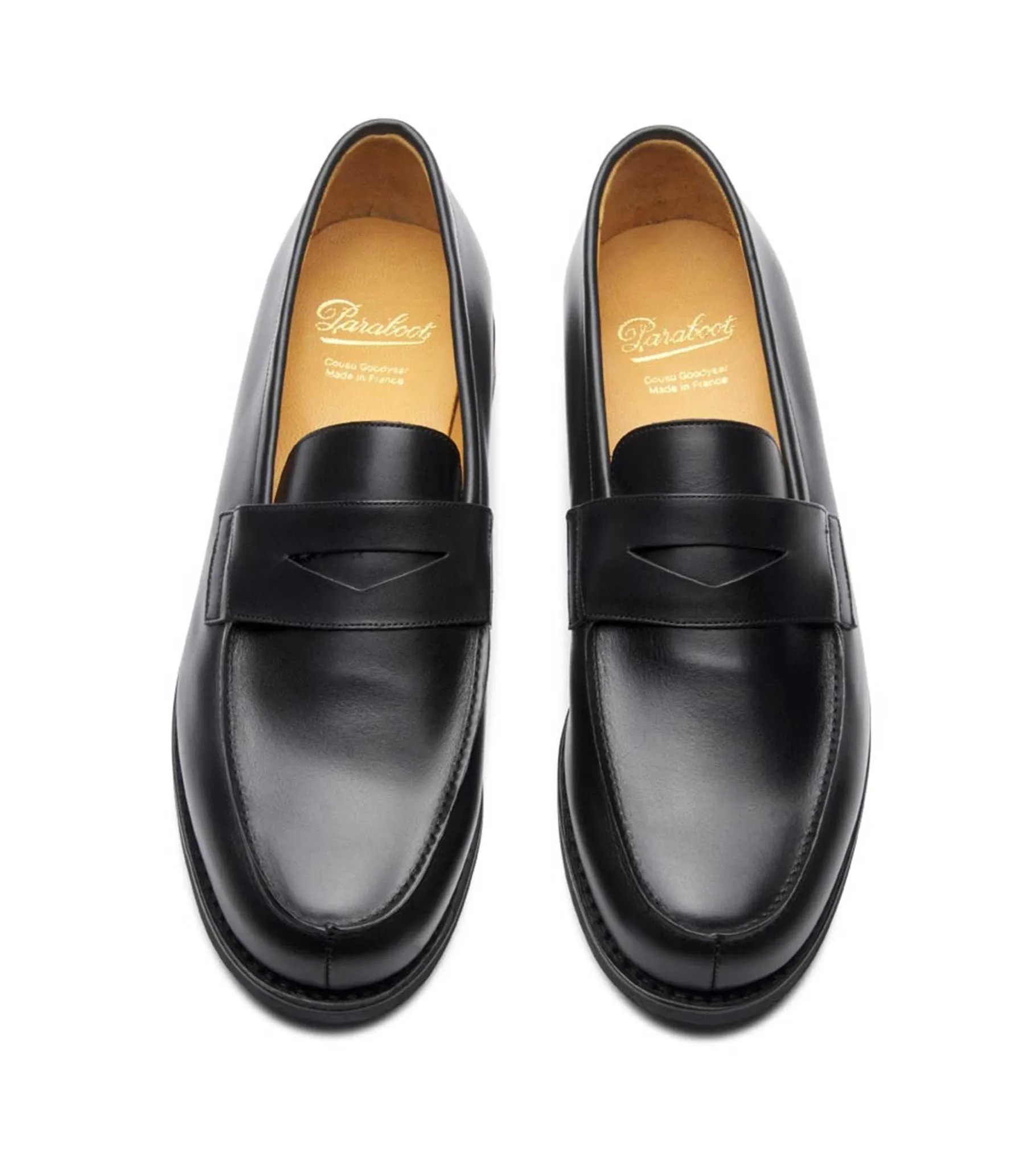 Paraboot Adonis Leather Loafer: Noir