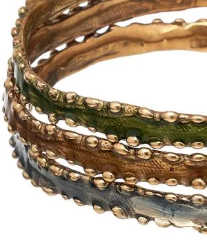 Pesci Che Volano Medusa Bronze Bangle