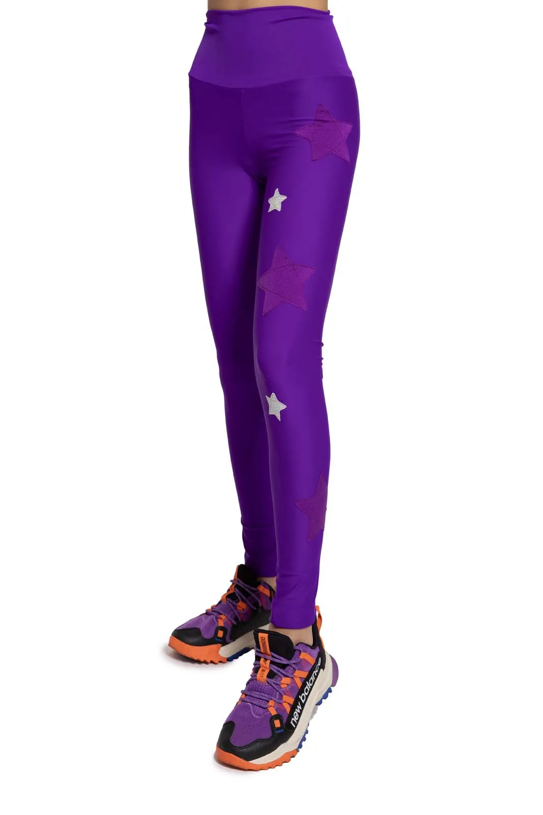 Pianeti Leggings con stelle tono su tono