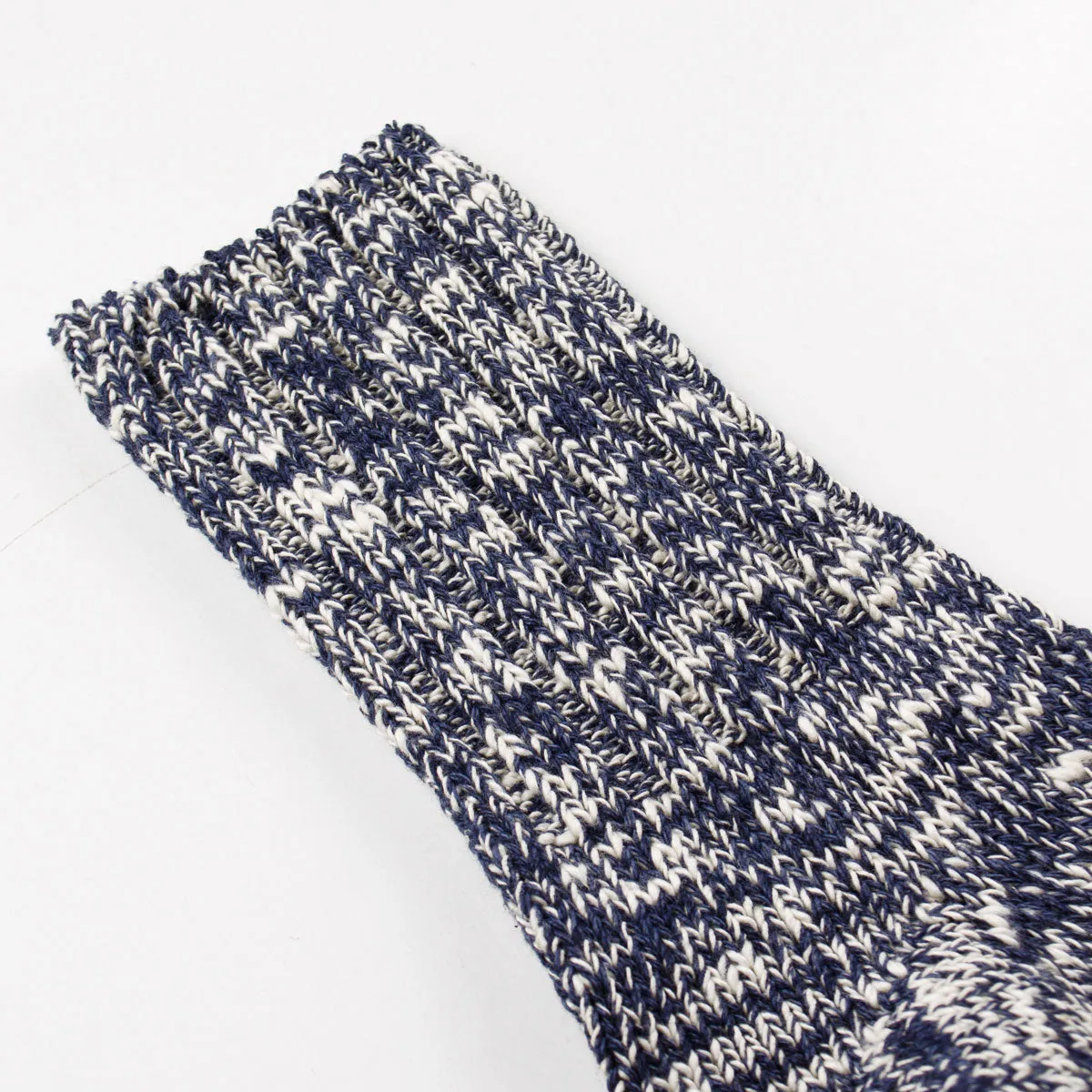 RoToTo - Low Gauge Slub Socks - Navy