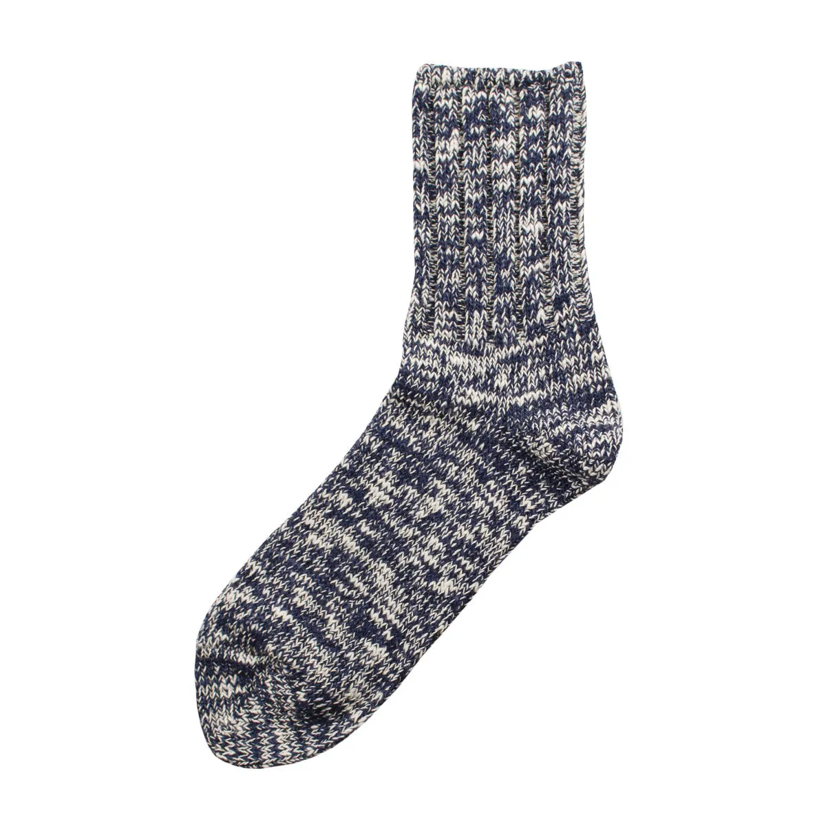 RoToTo - Low Gauge Slub Socks - Navy