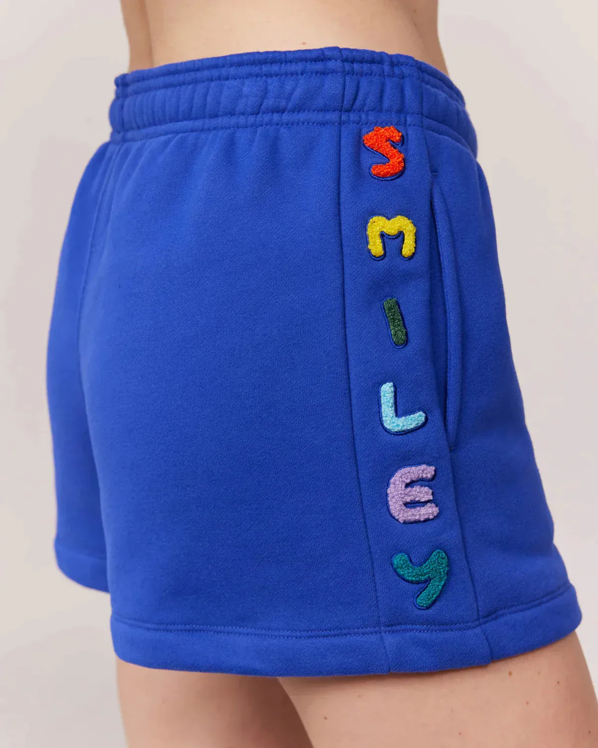 Samii Ryan x Smiley Chenille Sweater Shorts