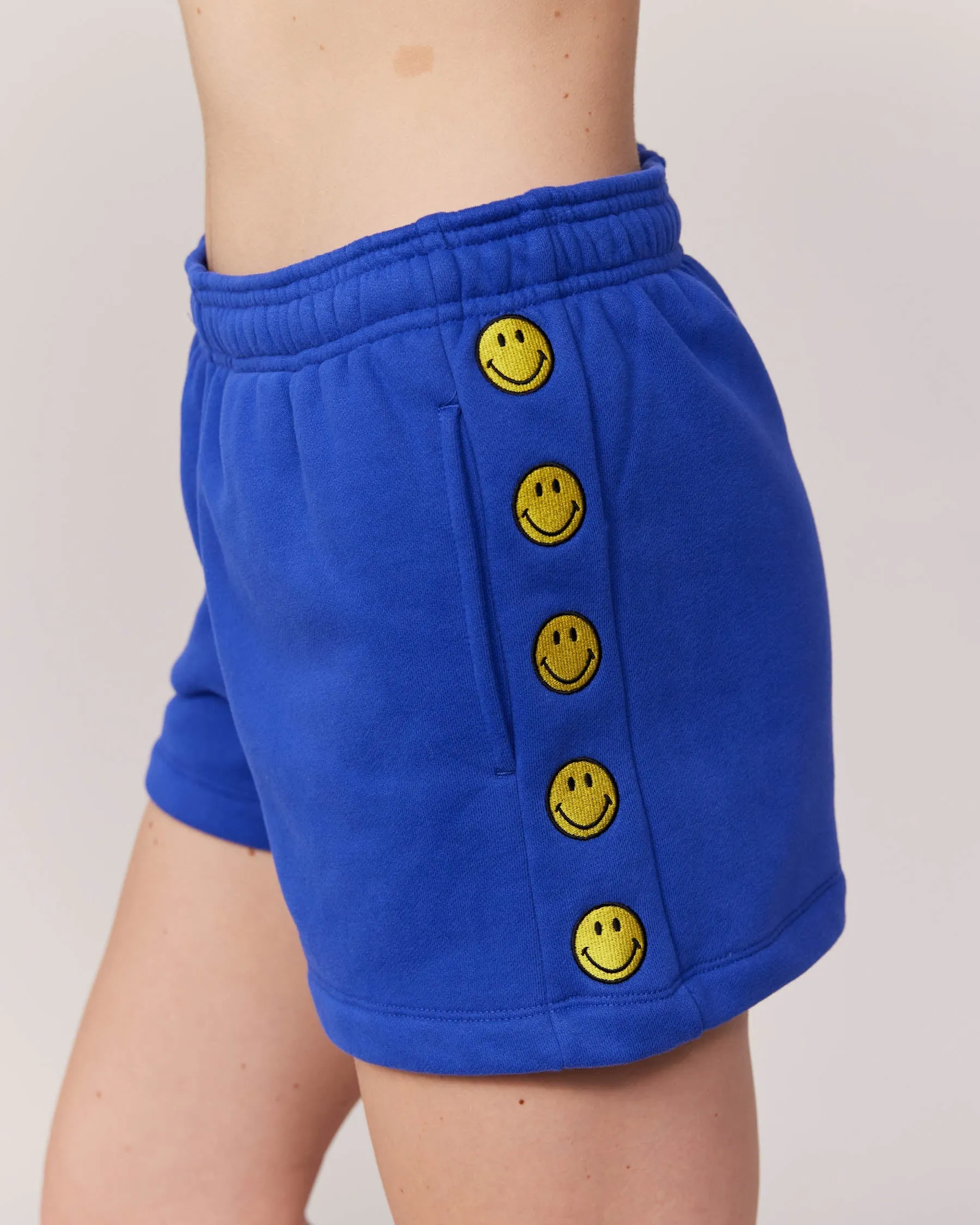 Samii Ryan x Smiley Chenille Sweater Shorts