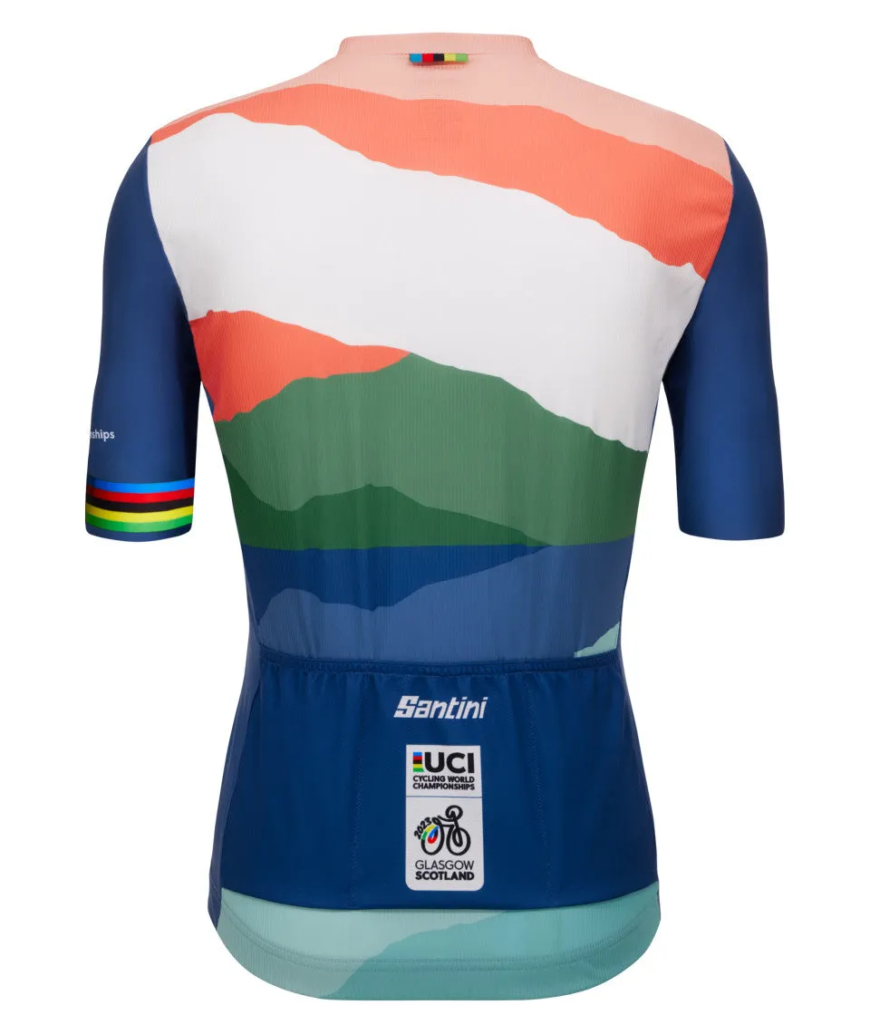 Santini UCI World Championships Cloudscape Jersey - Print