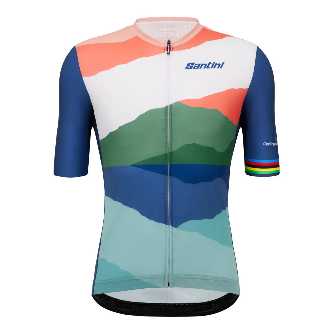 Santini UCI World Championships Cloudscape Jersey - Print