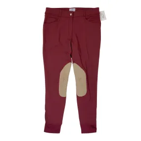 SmartPak 'Hadley' Breeches in Merlot - Women's 34L