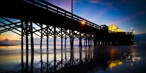 Sunrise At Apache Pier Fine Art Landscape Photography Print