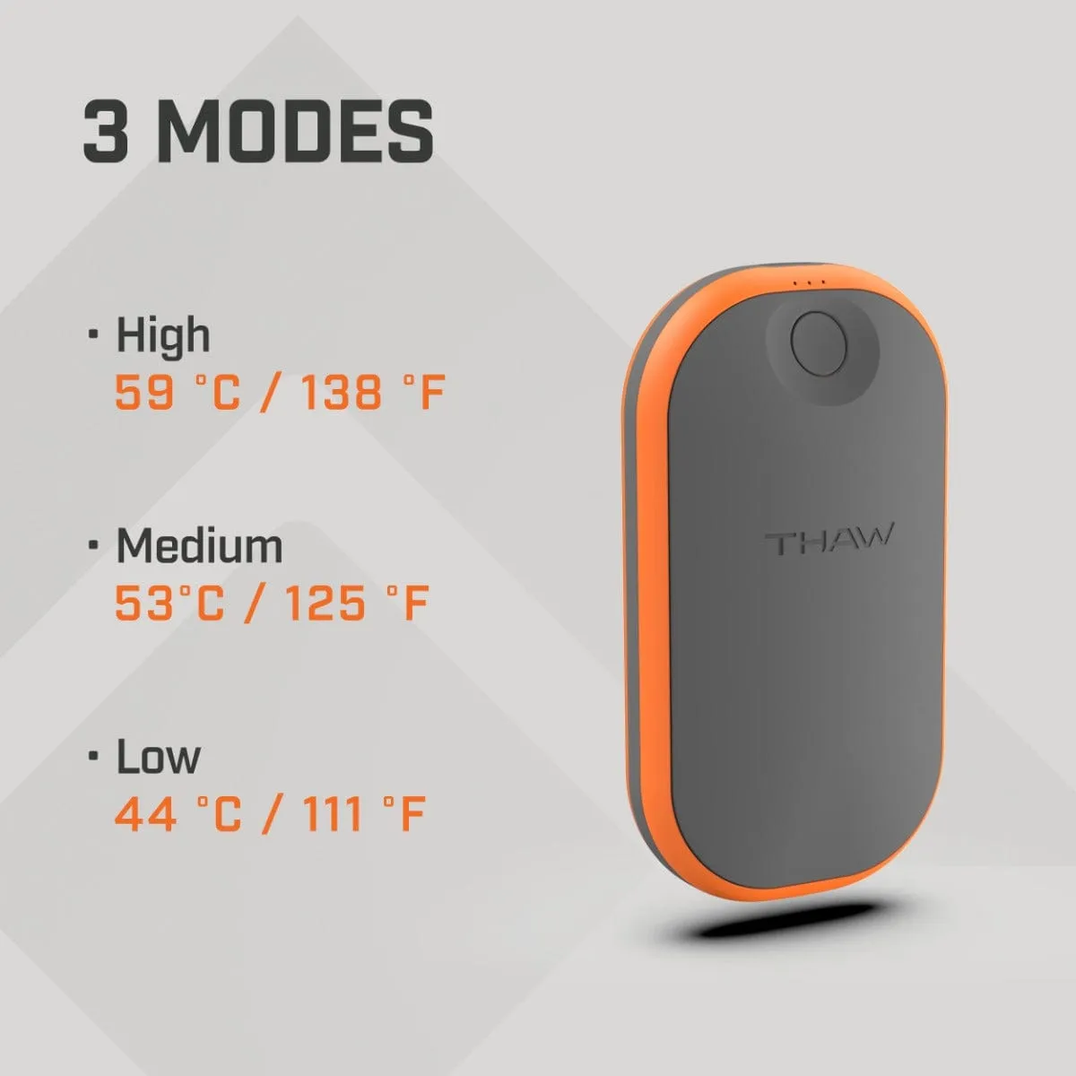 THAW Rechargeable Hand Warmer   Power Bank