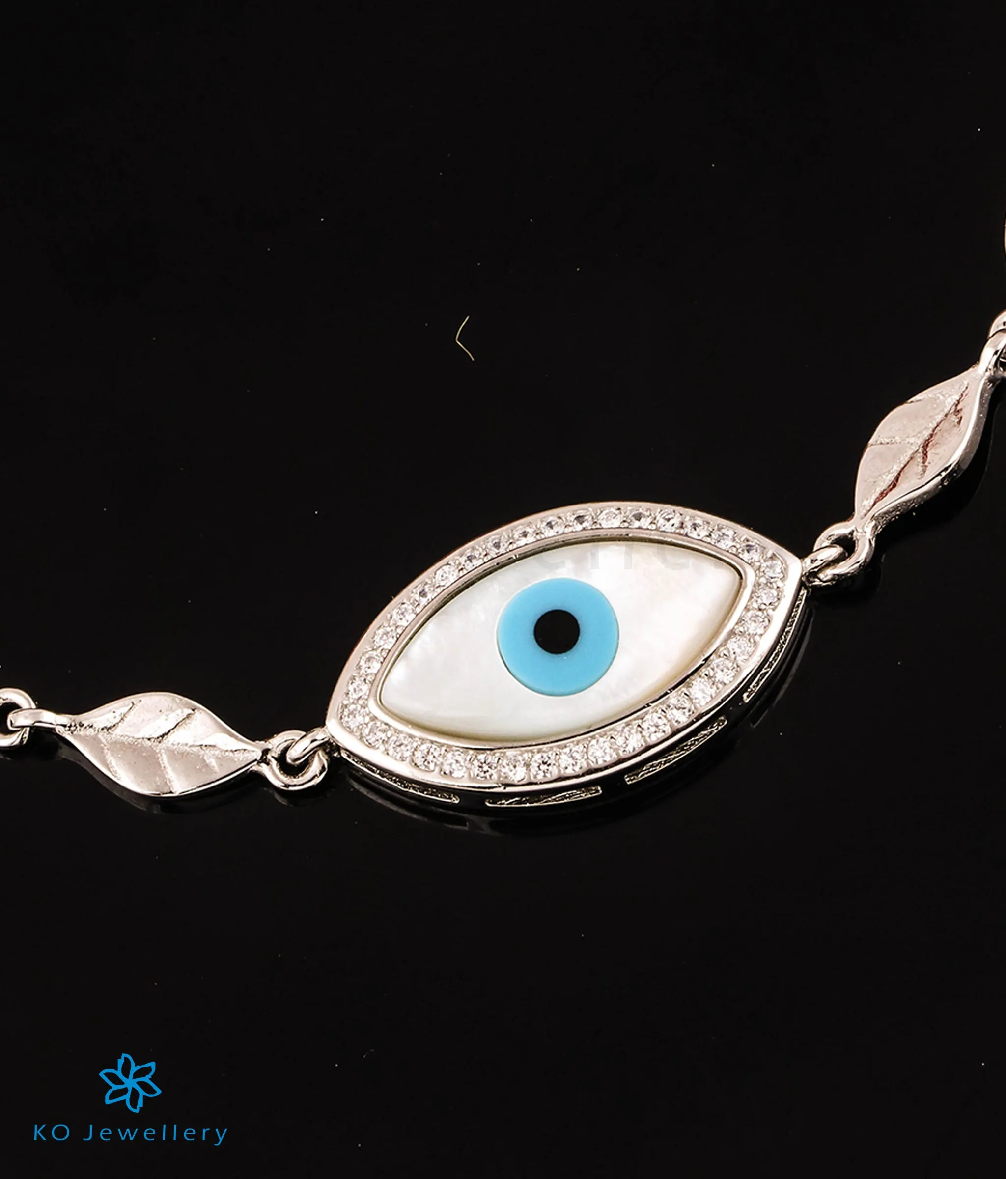 The Lillian Evileye Silver Bracelet